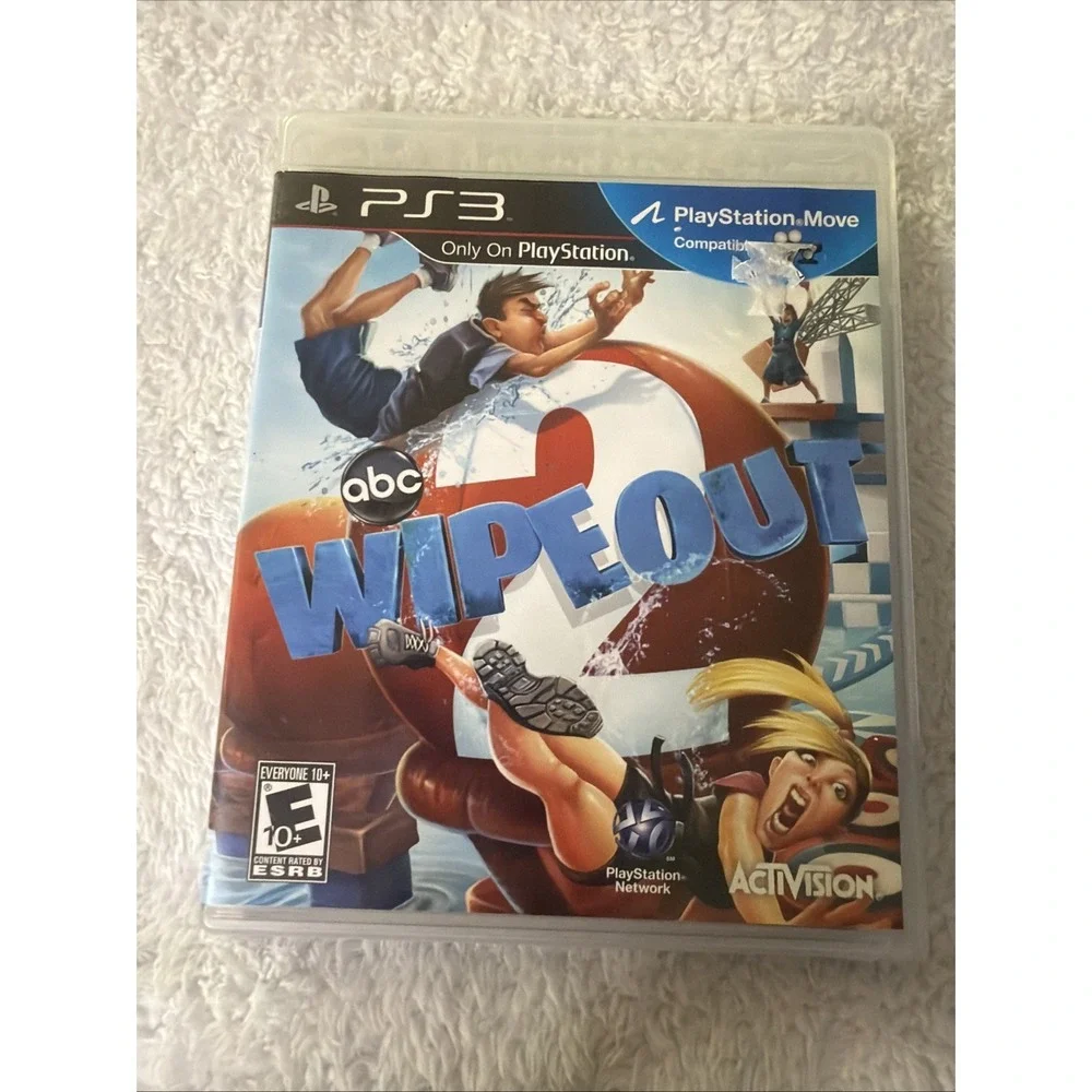 PS3 ABC WIPEOUT PlayStation 3 CIB Complete Video Game Manual